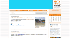Desktop Screenshot of kiribilsarea.org